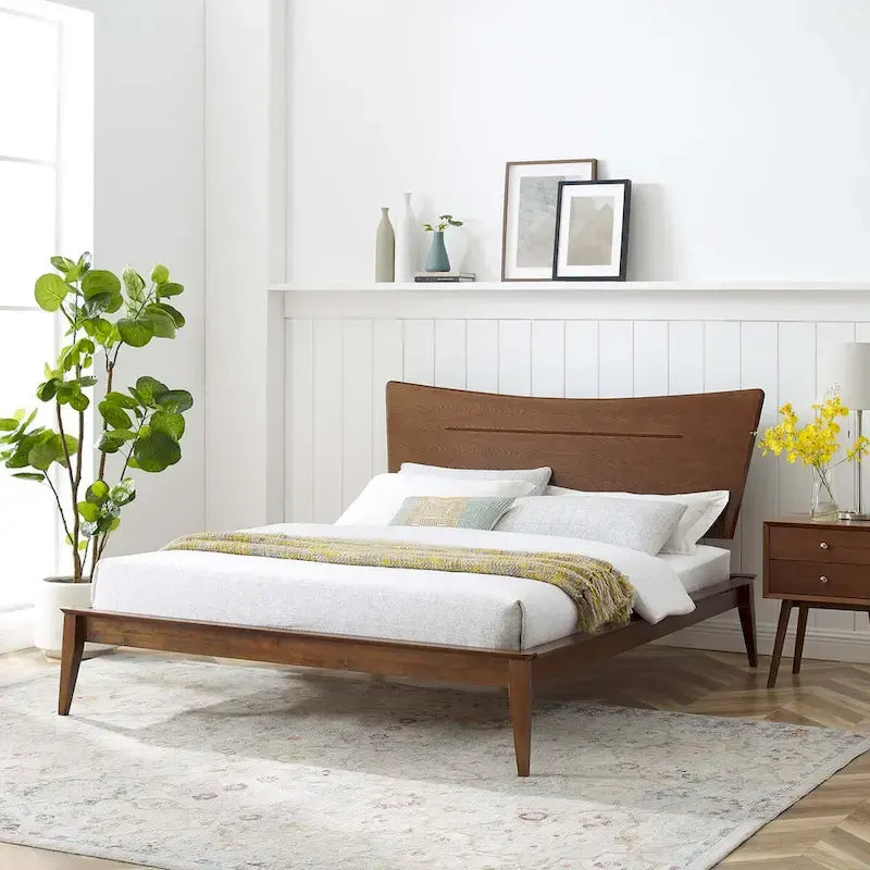 Astra Queen Wood Platform Bed