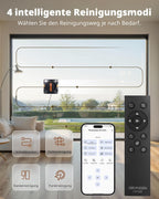 Window Cleaning Robot 3500Pa, Automatic Path Planning, Location Memory, Edge Detection Technology