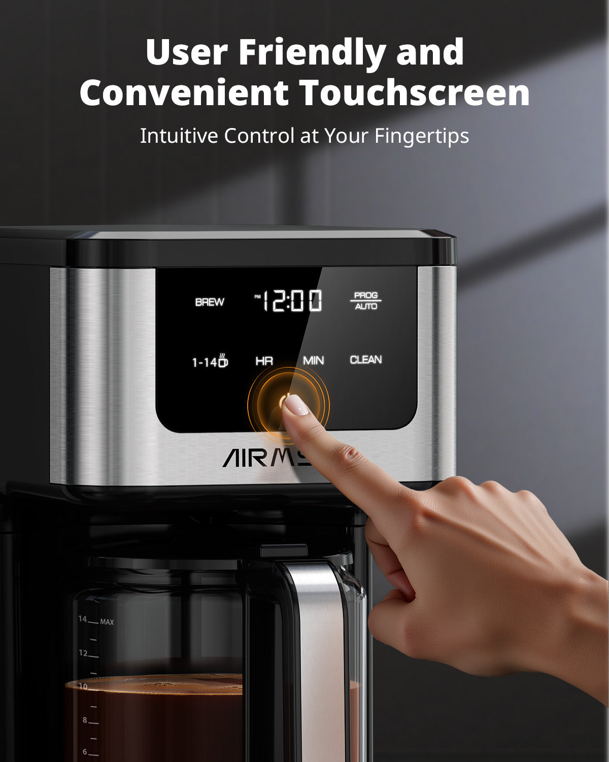 14-Cup Programmable Coffee Maker HR-CM306