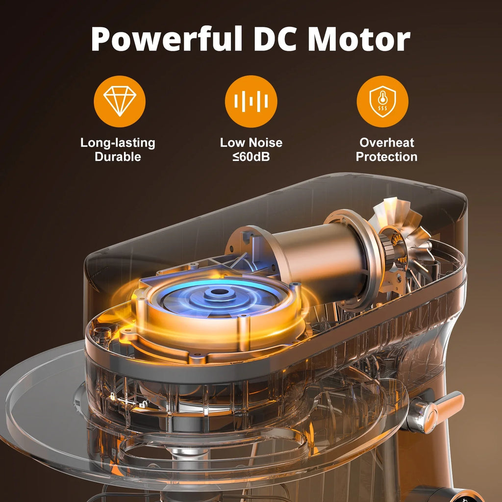 Stand Mixer with Timer, 11-Speed Electric Mixer for Kitchen, 5.5 QT Cake Mixer