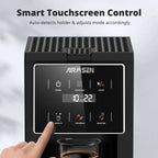 Single Serve Coffee Maker with Grinder - Grinder for K Pods, Ground Coffee, Teas