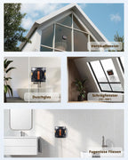 Window Cleaning Robot 3500Pa, Automatic Path Planning, Location Memory, Edge Detection Technology