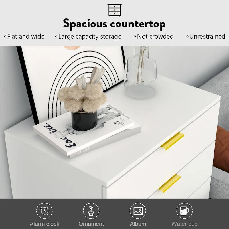 5 Drawer Dresser Storage Tower, Organizer Unit for Bedroom,Chest