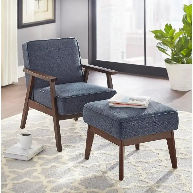 Simple Living Sonia Chair and Ottoman Set
